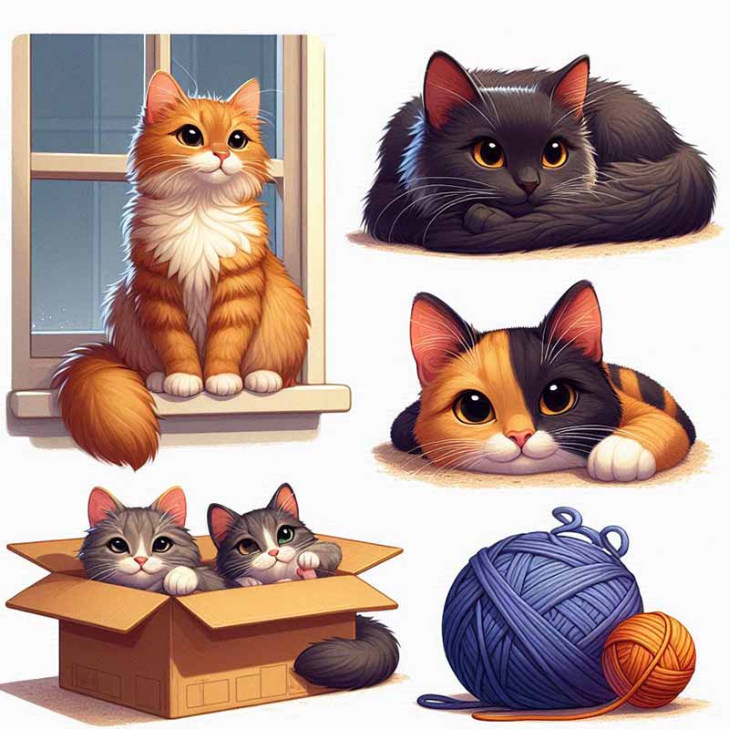 عکس گربه فانتزی