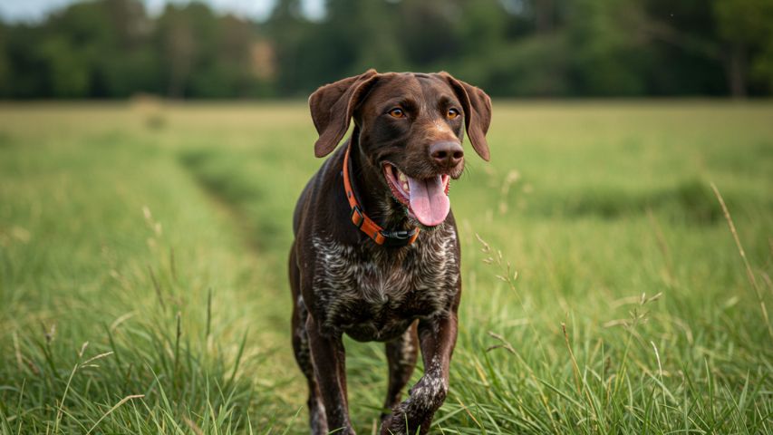 عکس سگ پشمالو در خانه